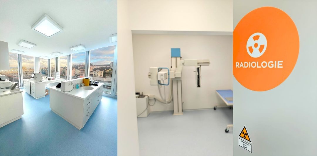 Laboratoire et radiologie du centre d'urgences de la gare de Renens